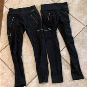 Girls justice cargo active leggings size 12